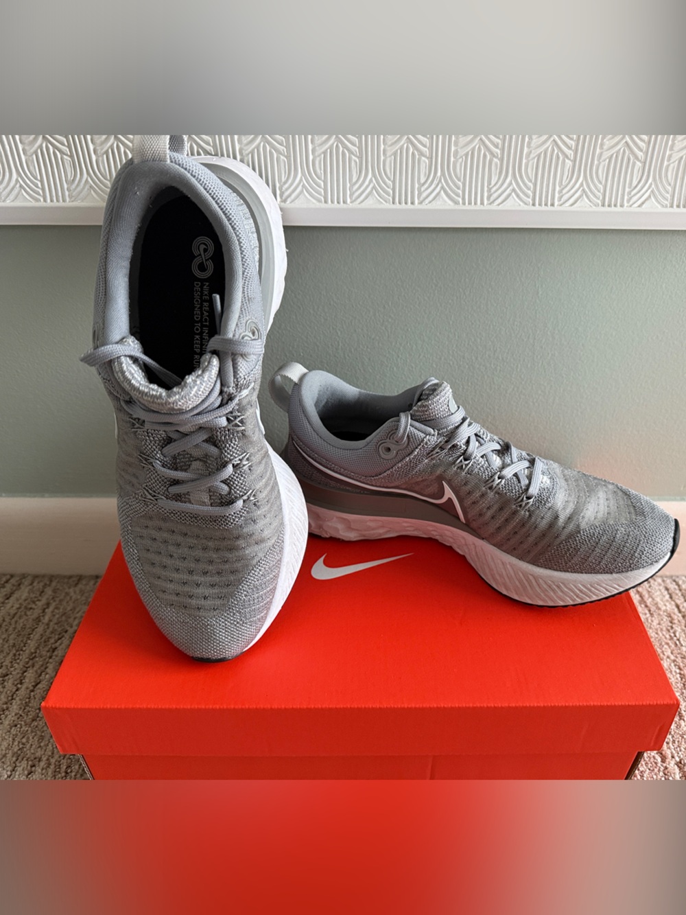 Nike React Infinity Flyknit Running Shoes